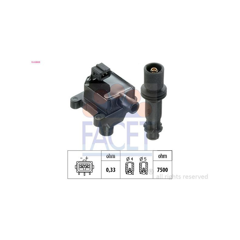 Bobina accensione - FACET