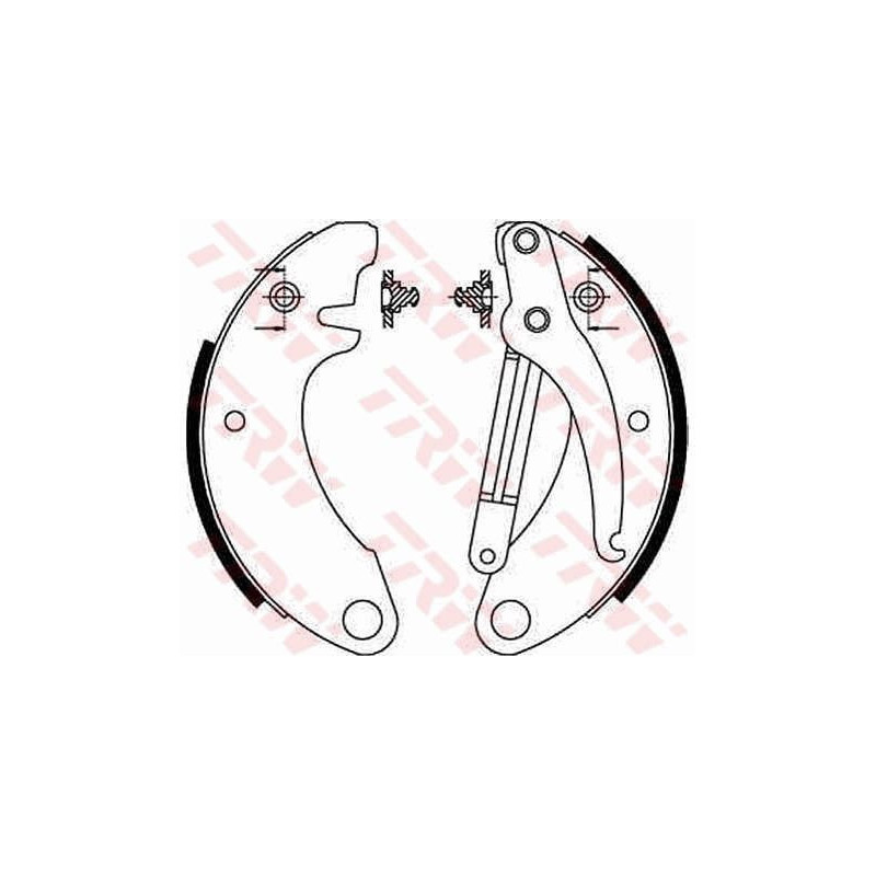 Ganasce freno - TRW