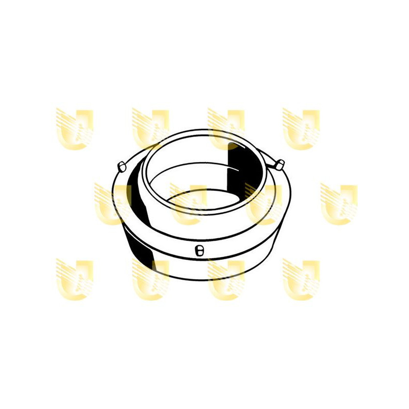 Supporto ammortizzatore asse anteriore - UNIGOM