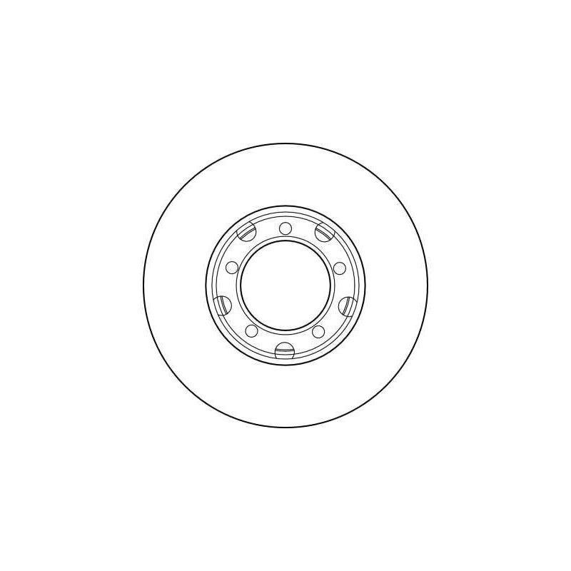 Disco freno asse anteriore - TRW