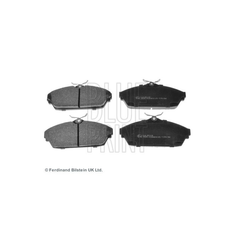 Pastiglie freno asse anteriore - BLUE PRINT