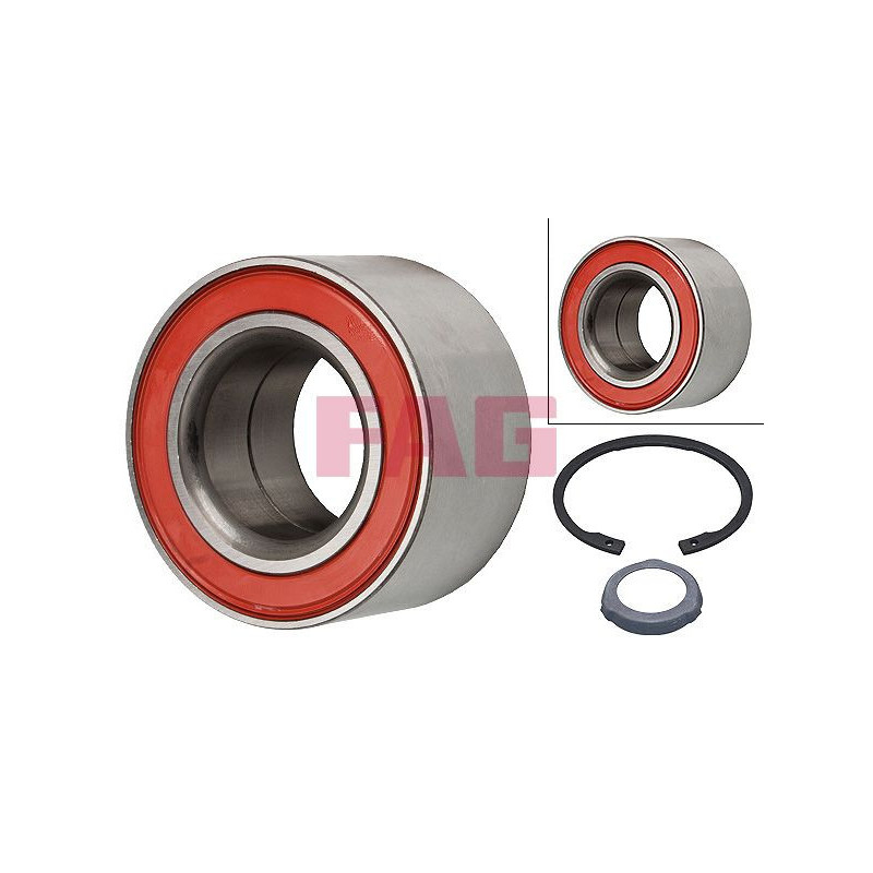 Cuscinetto ruota asse posteriore - FAG