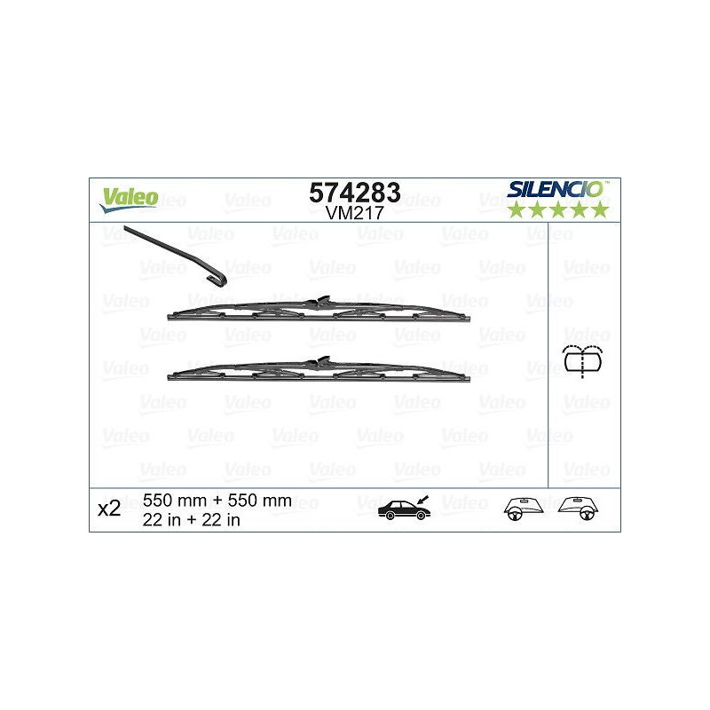 Spazzole tergicristalli - VALEO