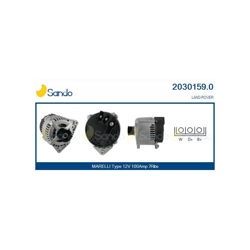 Alternatore - SANDO