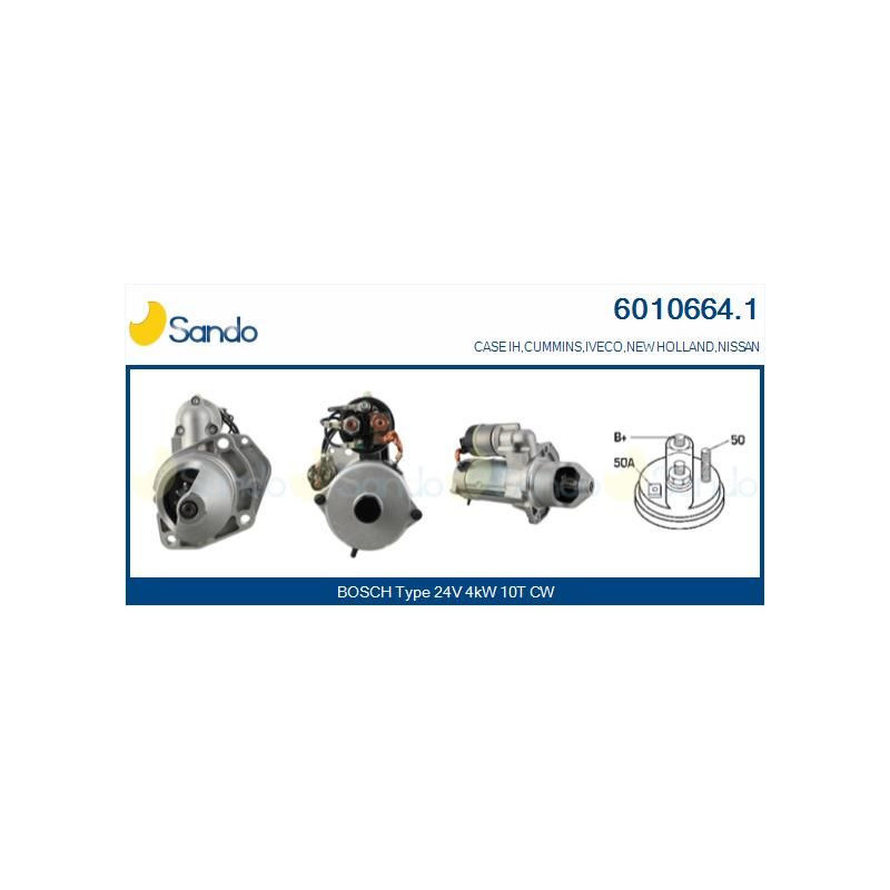 Motorino avviamento - SANDO