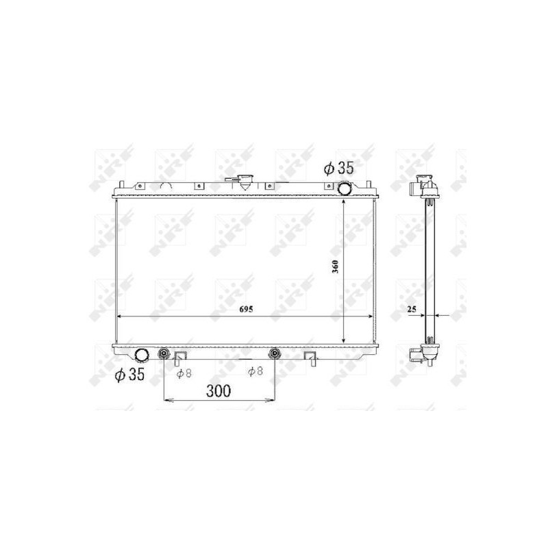 Radiatore acqua - NRF