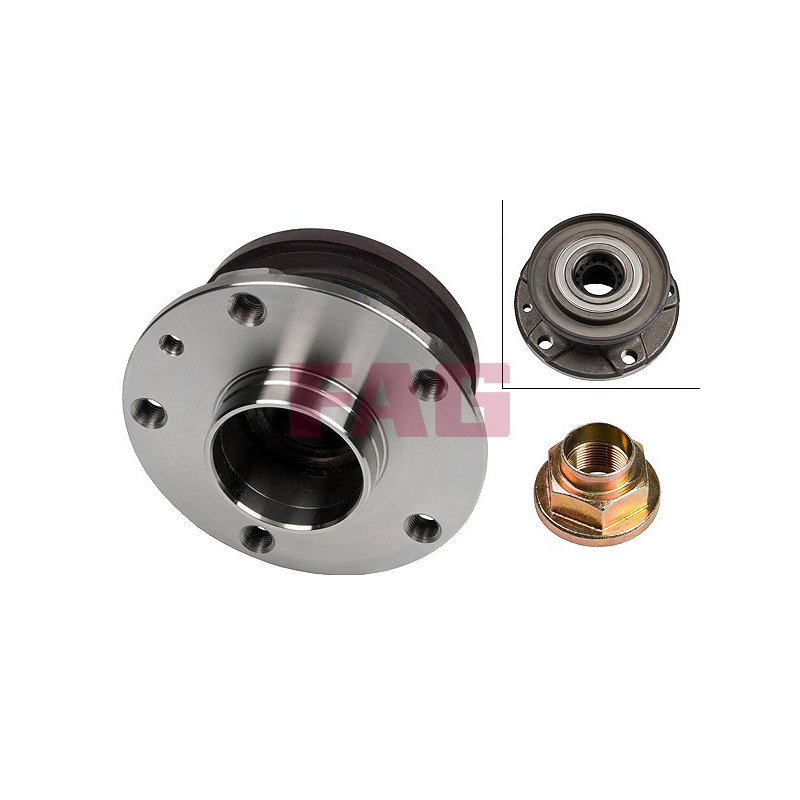 Cuscinetto ruota asse posteriore - FAG