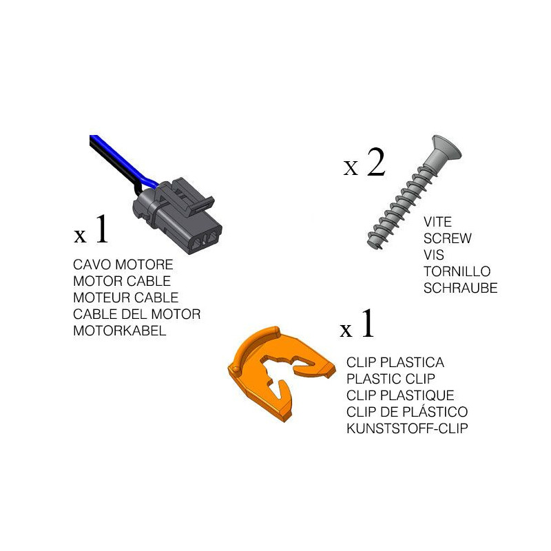 Alzacristalli anteriore - ELECTRIC LIFE