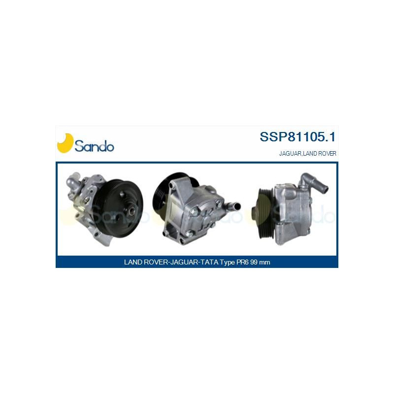 Pompa idraulica servosterzo - SANDO