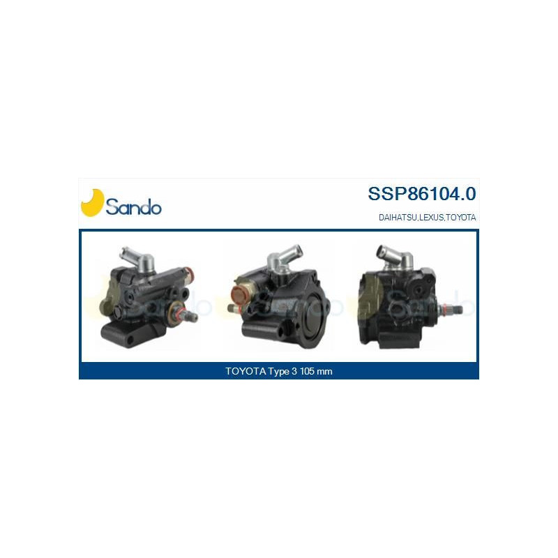 Pompa idraulica servosterzo - SANDO