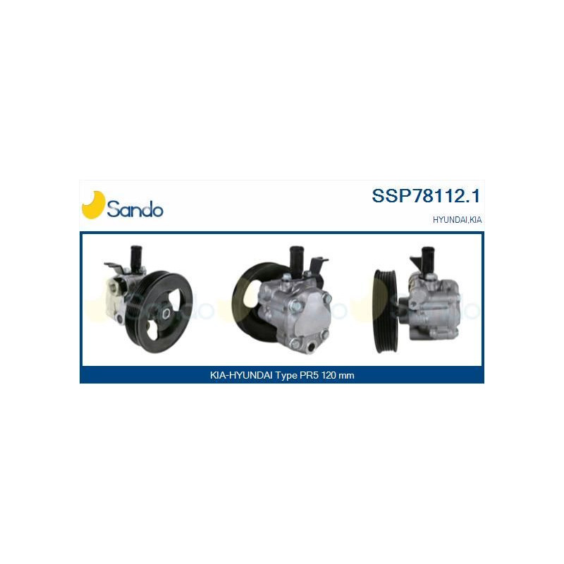 Pompa idraulica servosterzo - SANDO