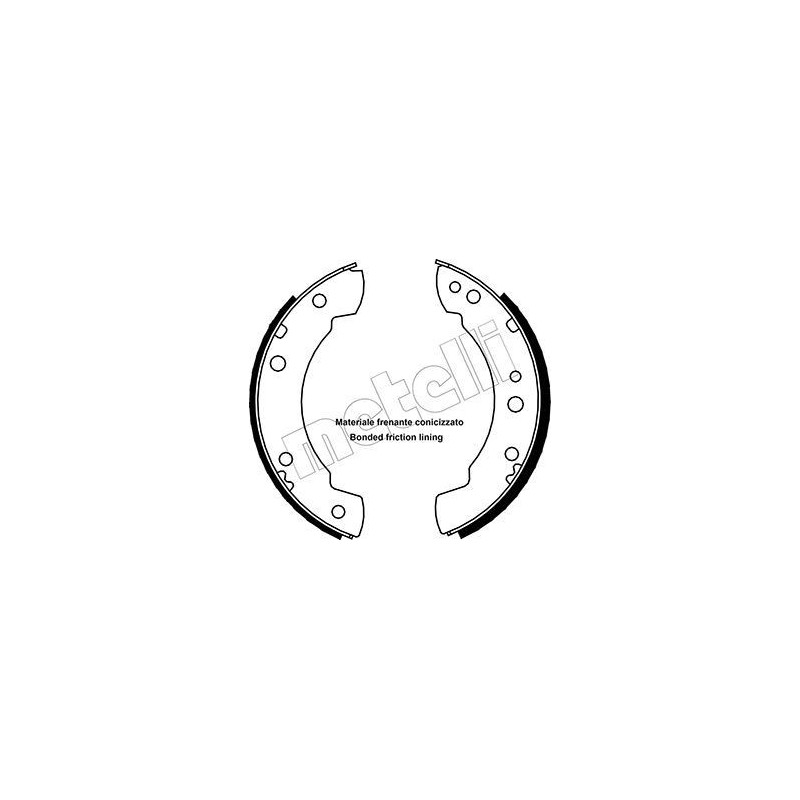 Ganasce freno - METELLI