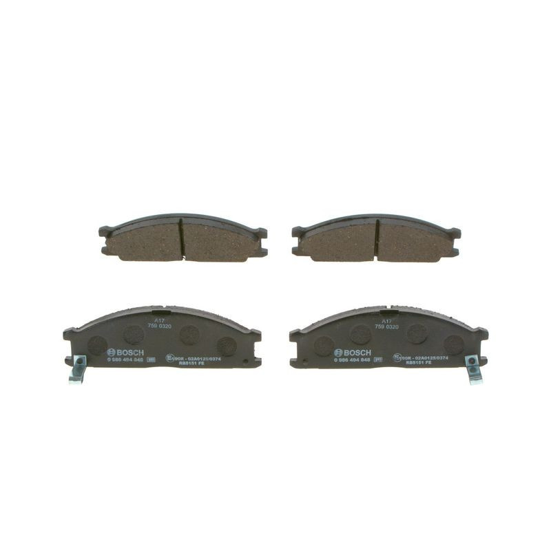 Pastiglie freno asse anteriore - BOSCH