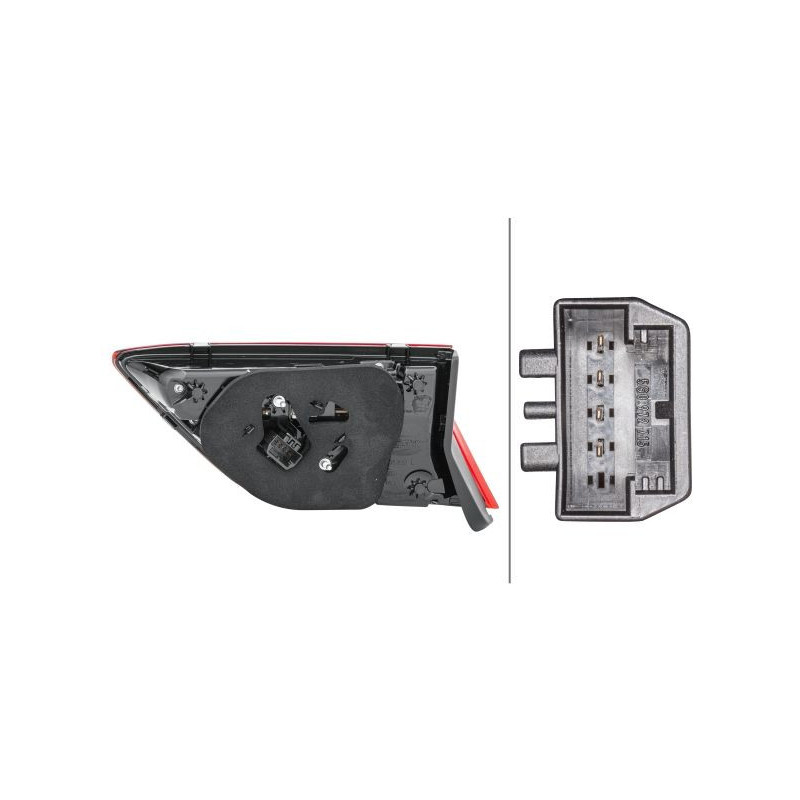 Fanale posteriore - HELLA