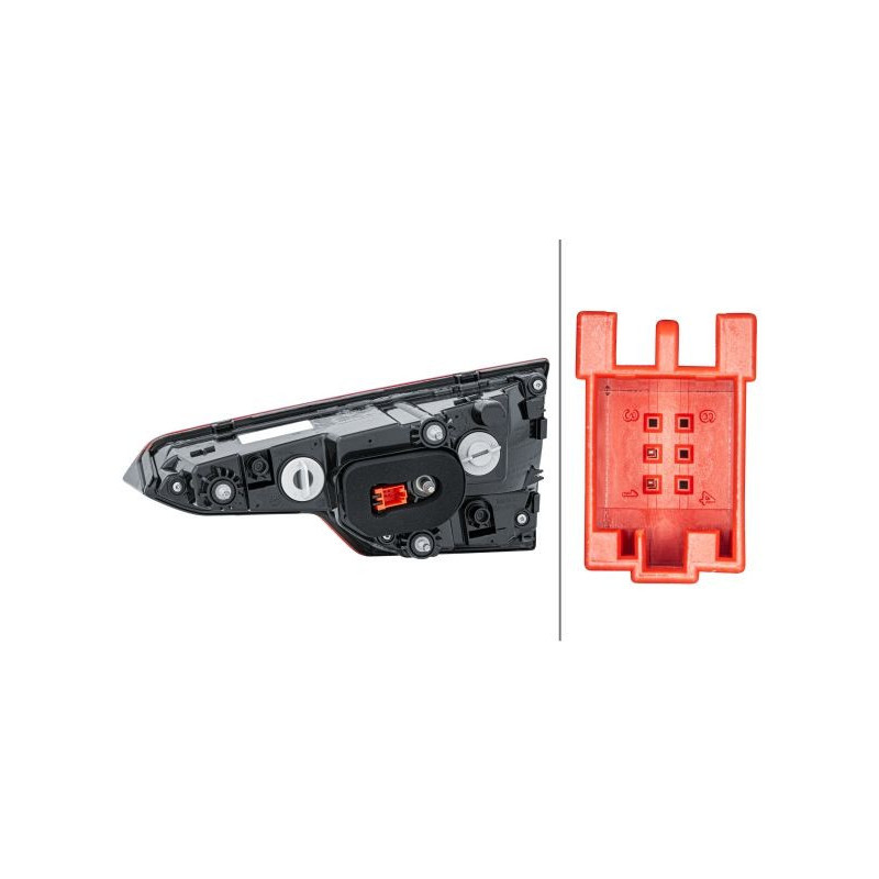 Fanale posteriore - HELLA