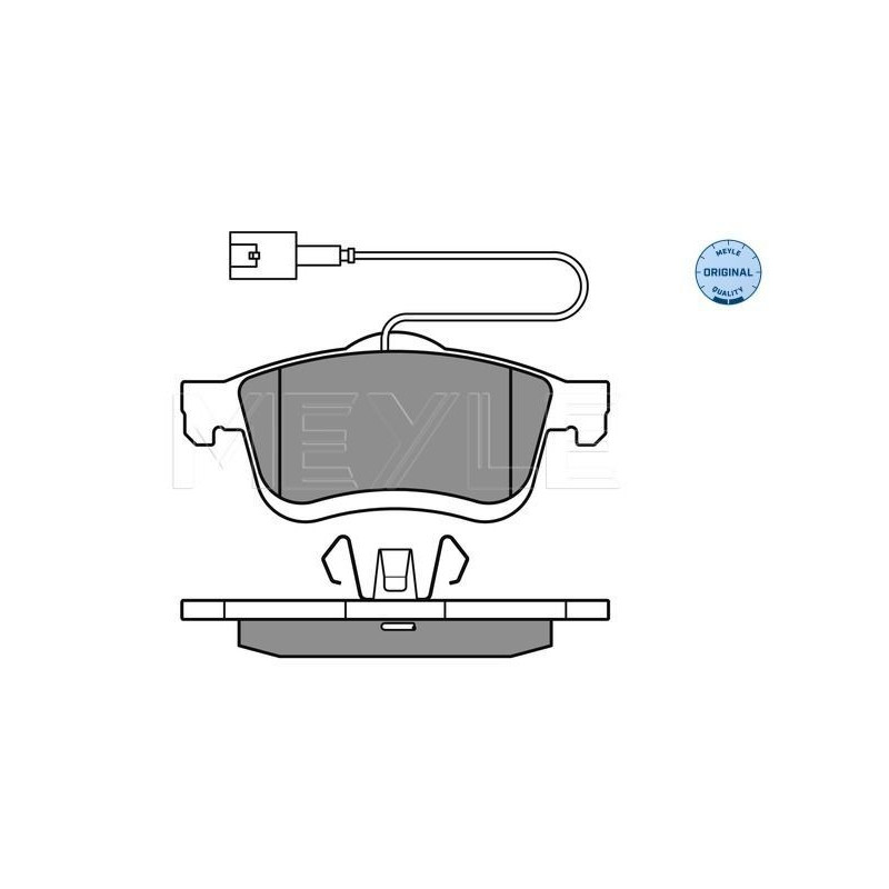 Pastiglie freno asse anteriore - MEYLE