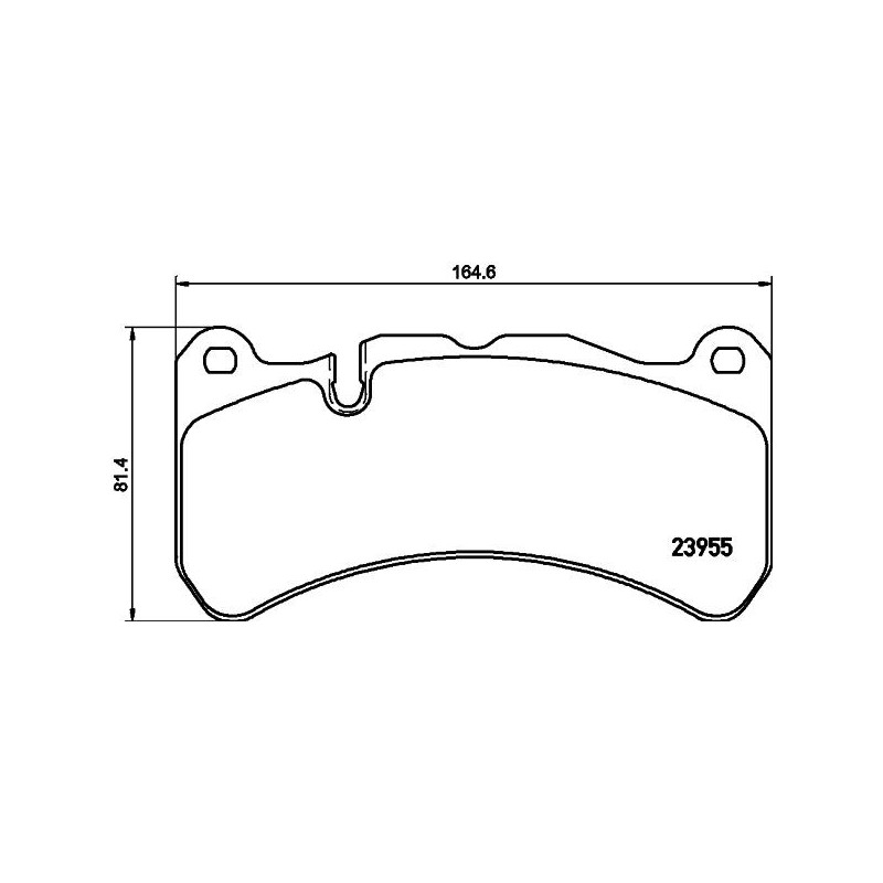 Pastiglie freno asse anteriore - HELLA BRAKE