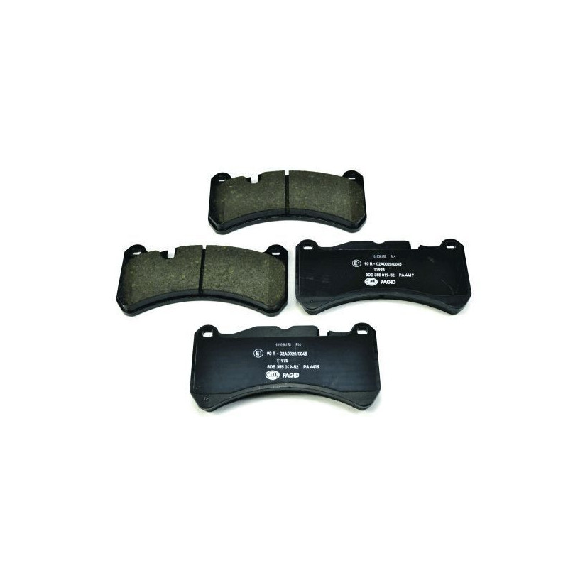 Pastiglie freno asse anteriore - HELLA BRAKE