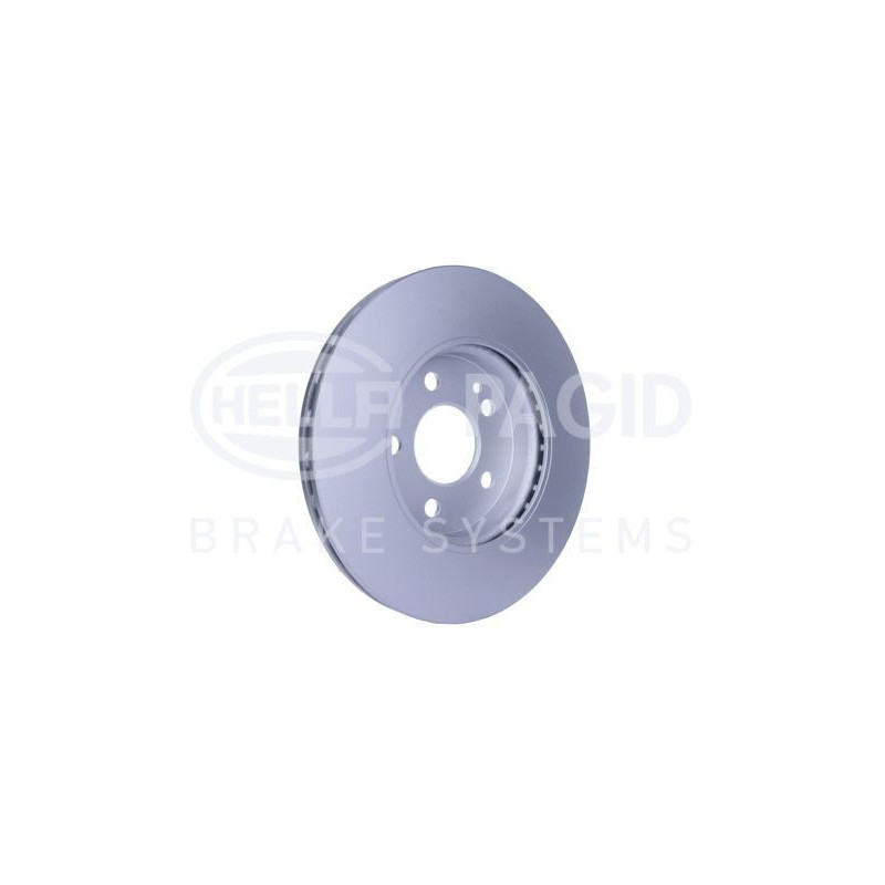 Disco freno asse anteriore - HELLA BRAKE