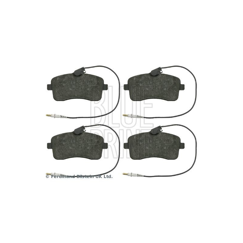 Pastiglie freno asse anteriore - BLUE PRINT