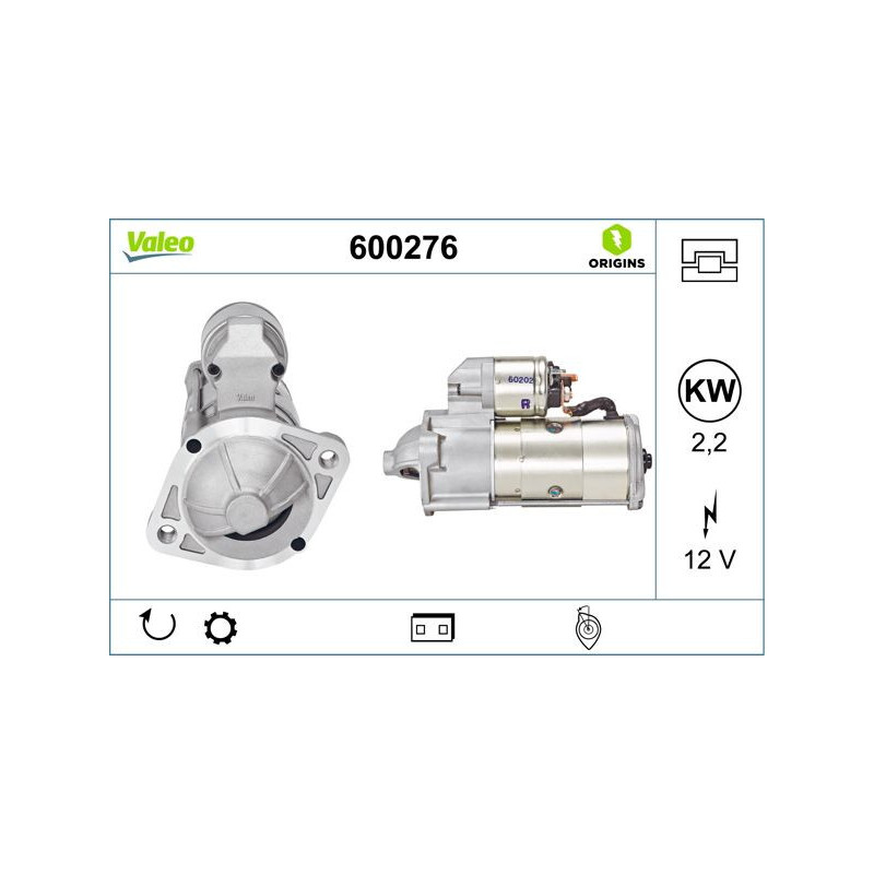 Motorino avviamento - VALEO