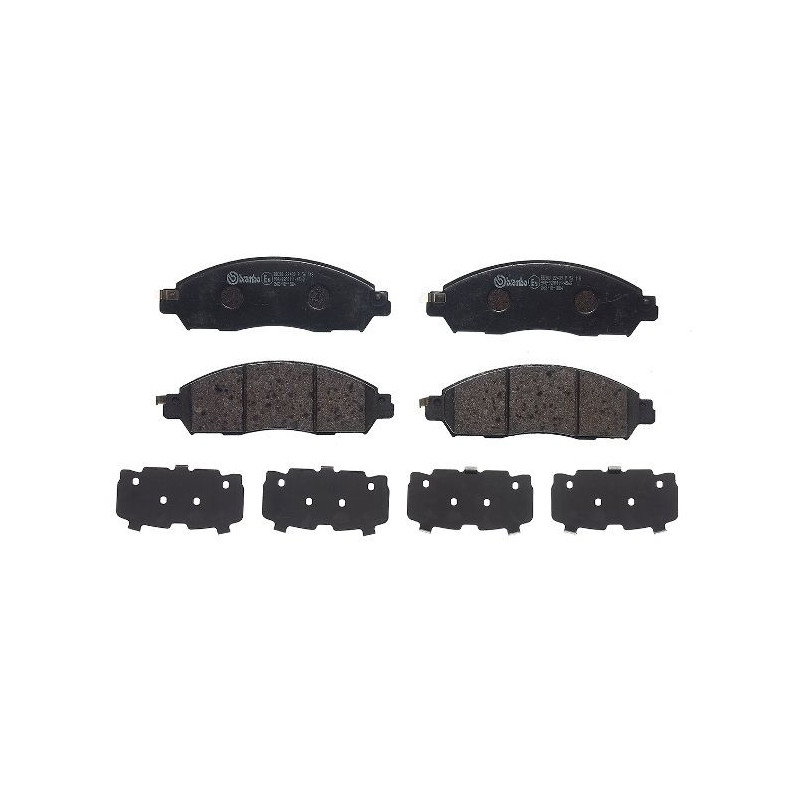 Pastiglie freno asse anteriore - BREMBO