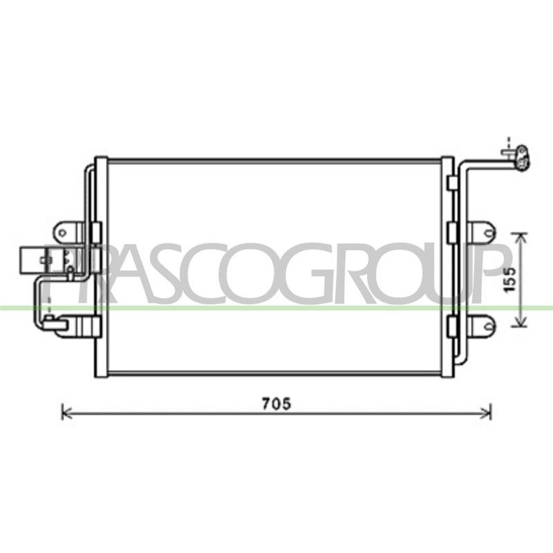 Radiatore acqua - PRASCO