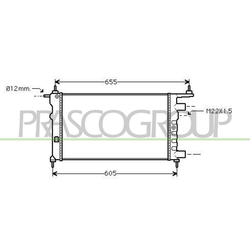 Radiatore acqua - PRASCO