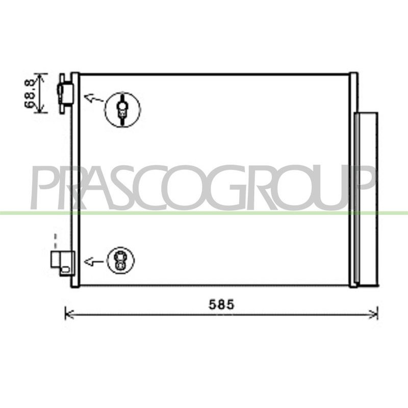 Radiatore acqua - PRASCO