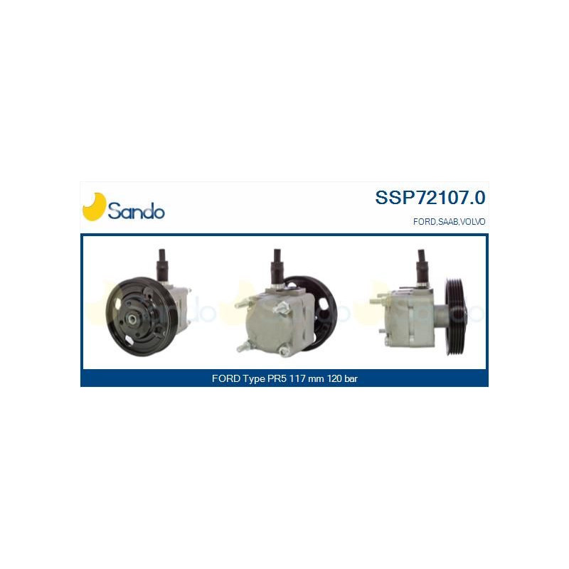 Pompa idraulica servosterzo - SANDO