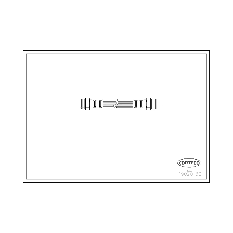 Flessibile freno asse posteriore - CORTECO