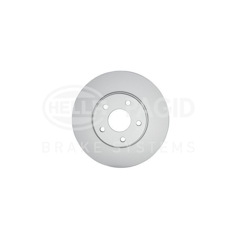 Disco freno asse anteriore - HELLA BRAKE