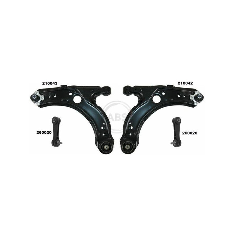 Braccio oscillante asse anteriore - ABS BRAKE