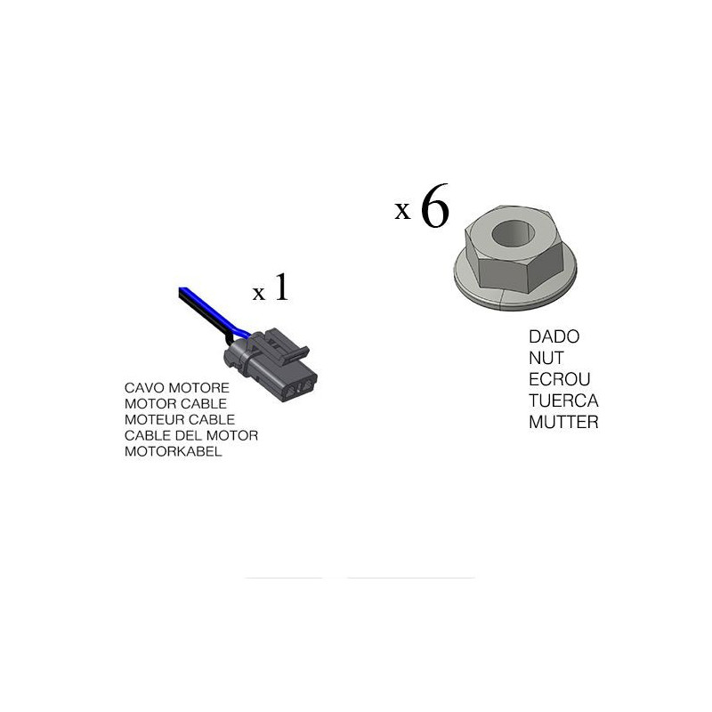 Alzacristalli anteriore - ELECTRIC LIFE