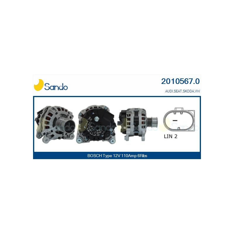 Alternatore - SANDO
