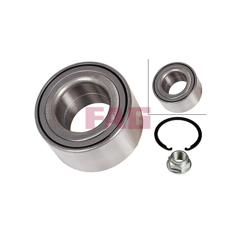 Cuscinetto ruota asse anteriore - FAG