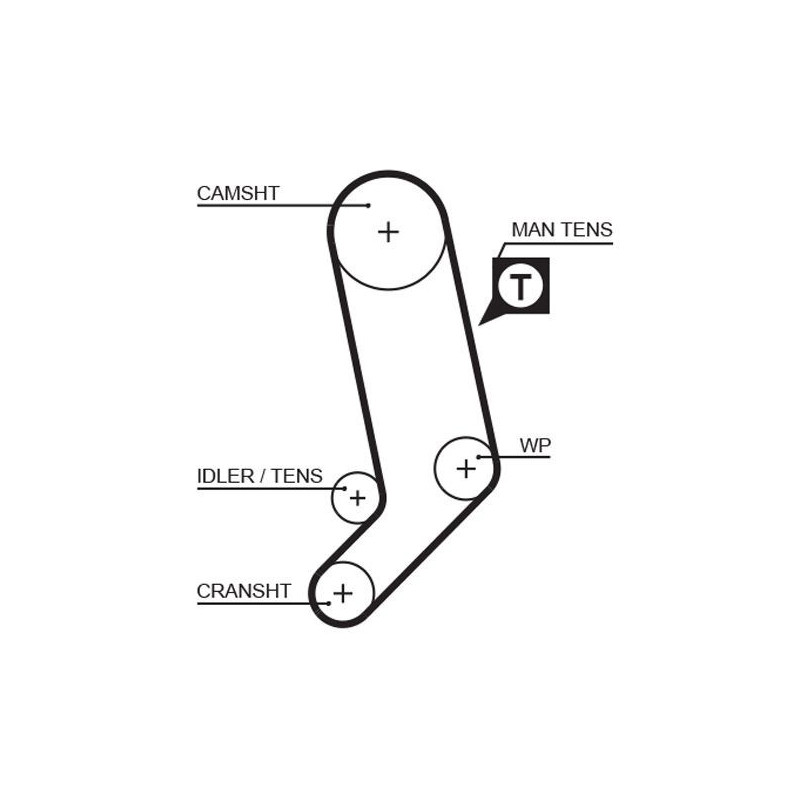 Cinghia/catena distribuzione - GATES