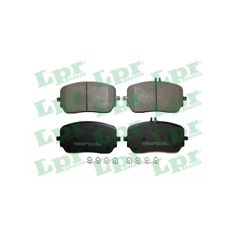 Pastiglie freno asse anteriore - LPR I.