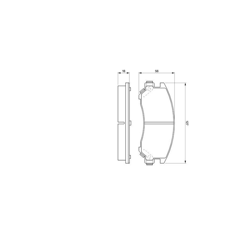 Ammortizzatore asse anteriore - BOSCH