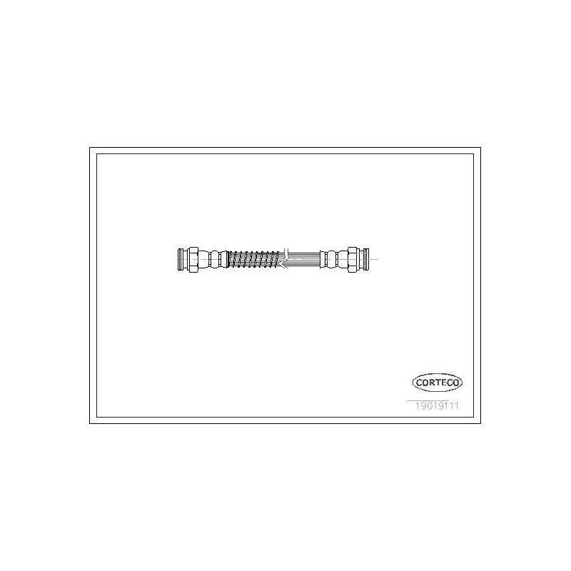 Flessibile freno asse posteriore - CORTECO
