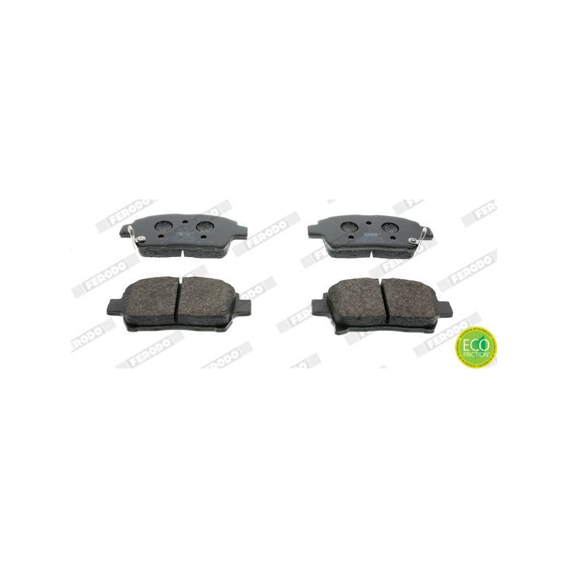 Pastiglie freno asse anteriore - FERODO