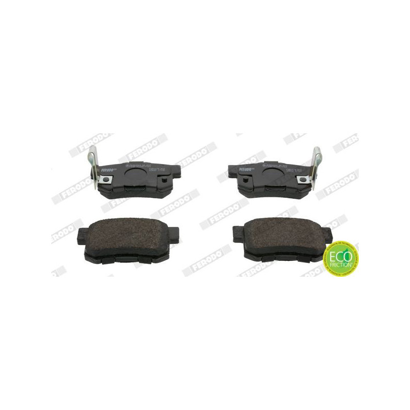 Pastiglie freno asse posteriore - FERODO