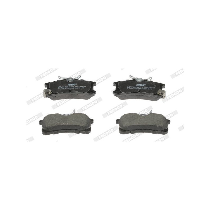 Pastiglie freno asse posteriore - FERODO