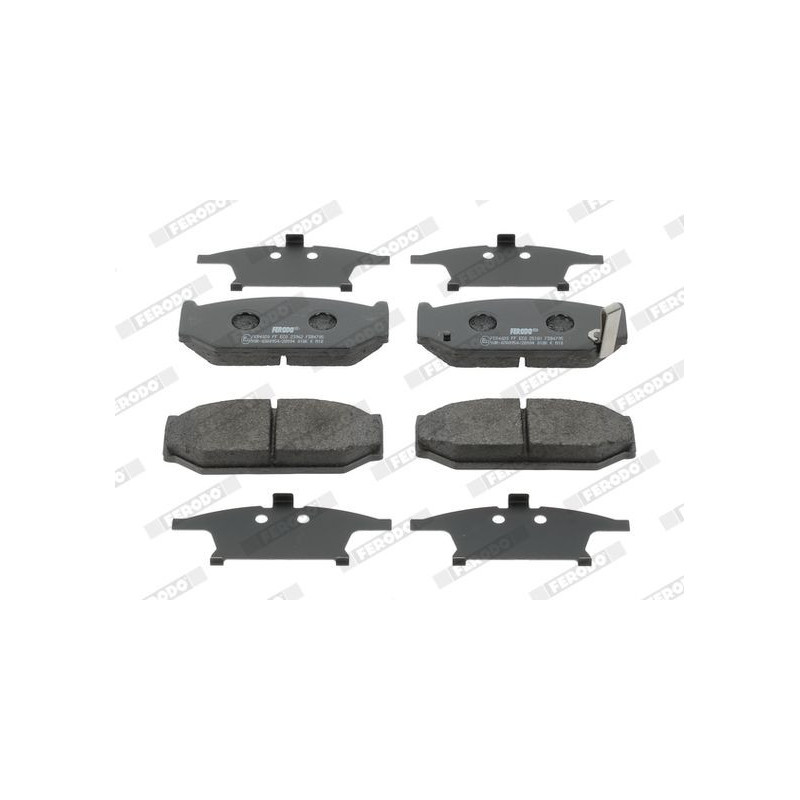 Pastiglie freno asse posteriore - FERODO