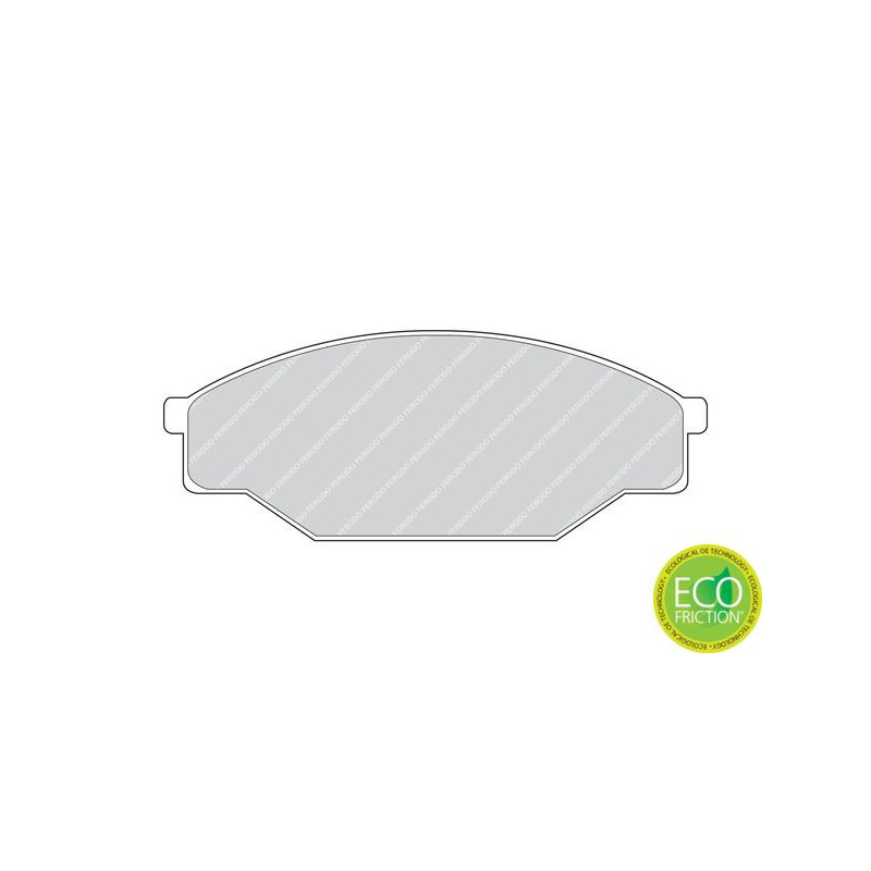 Pastiglie freno asse anteriore - FERODO