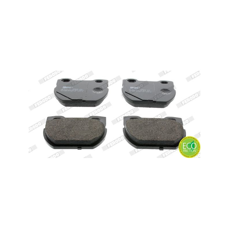 Pastiglie freno asse posteriore - FERODO