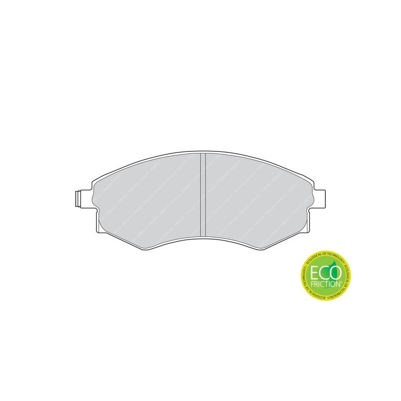 Pastiglie freno asse anteriore - FERODO