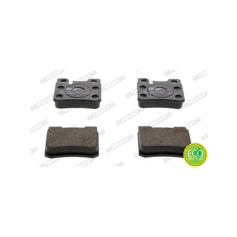 Pastiglie freno asse posteriore - FERODO