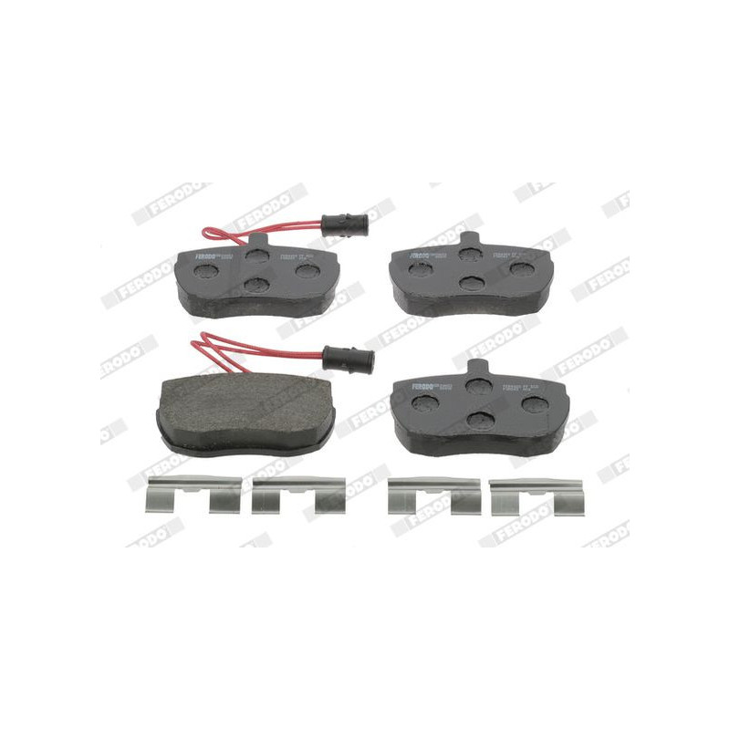 Pastiglie freno asse posteriore - FERODO