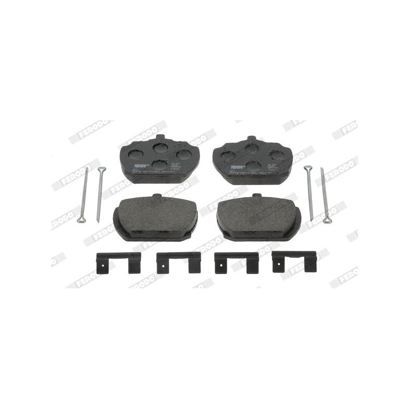 Pastiglie freno asse posteriore - FERODO